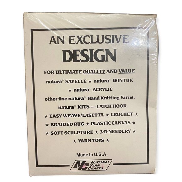 National Yarn Crafts Natura Christmas Soft Sculpture Merry Moose Kit No SC002 - Picture 4 of 5